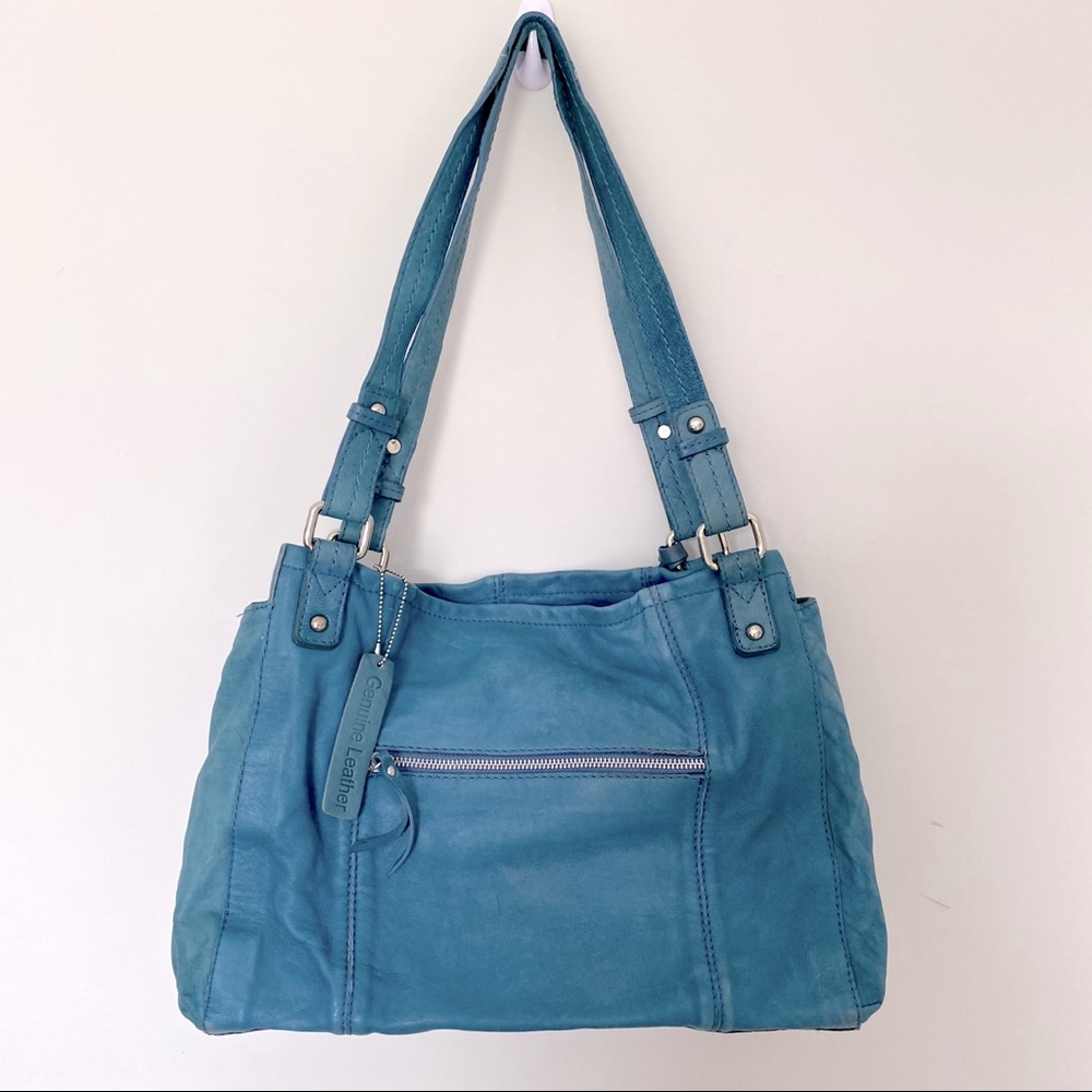 Nino bossi genuine leather bag.
